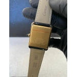 CARTIER TANK Deri Kordonlu Klasik Erkek Kol Saati - Görsel 2