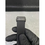 Hublot Big Bang Siyah Kasa – Siyah Kadran | Siyah Silikon Kordon | Erkek Saat - Görsel 3