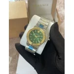 Versace DV One Two-Tone Yeşil Kadran Kadın Kol Saati