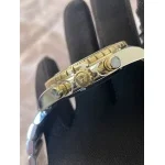 Versace Greca Chrono Yeşil Kadran Two-Tone Erkek Kol Saati - Görsel 3